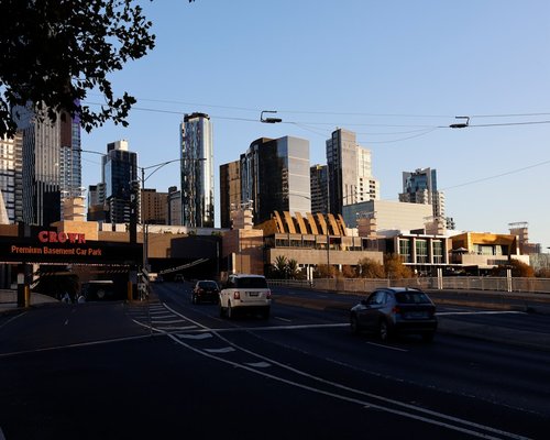Melbourne architectural skyline